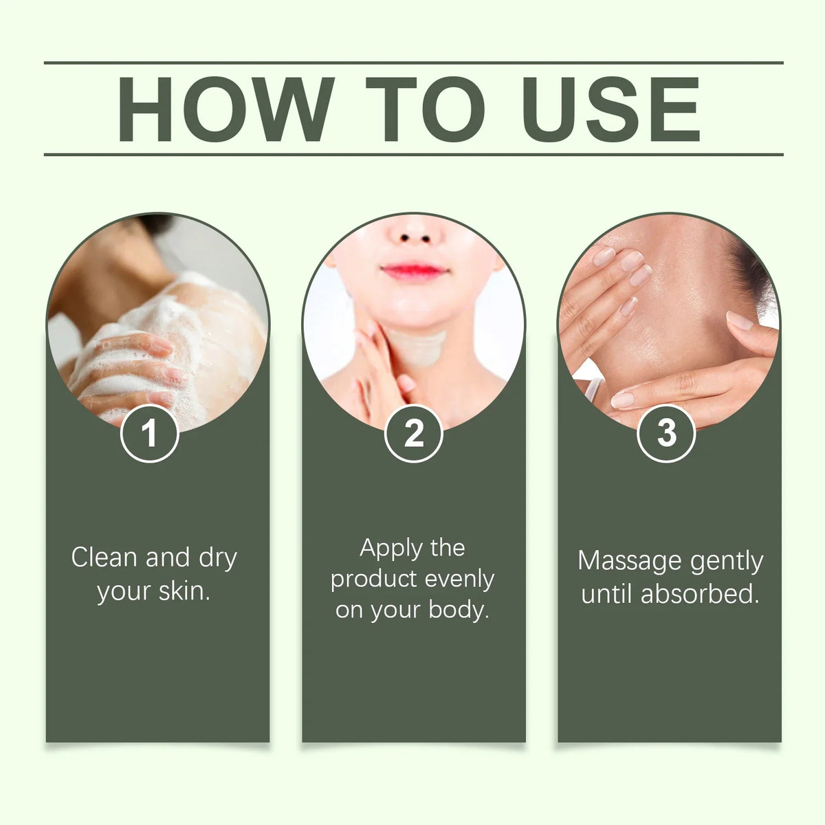 Silcy Skin magnesium body butter 3 steps to use Clean skin, Apply evenly, Massage until absorbed on Tampa Home & Garden Store