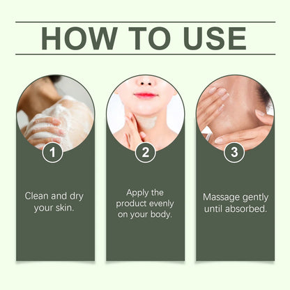 Silcy Skin magnesium body butter 3 steps to use Clean skin, Apply evenly, Massage until absorbed on Tampa Home & Garden Store
