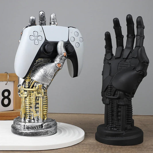 Cyberpunk Controller Stand Resin Holder for PS5 PS4 Xbox Switch Gamepad Display - Tampa Home & Garden Store