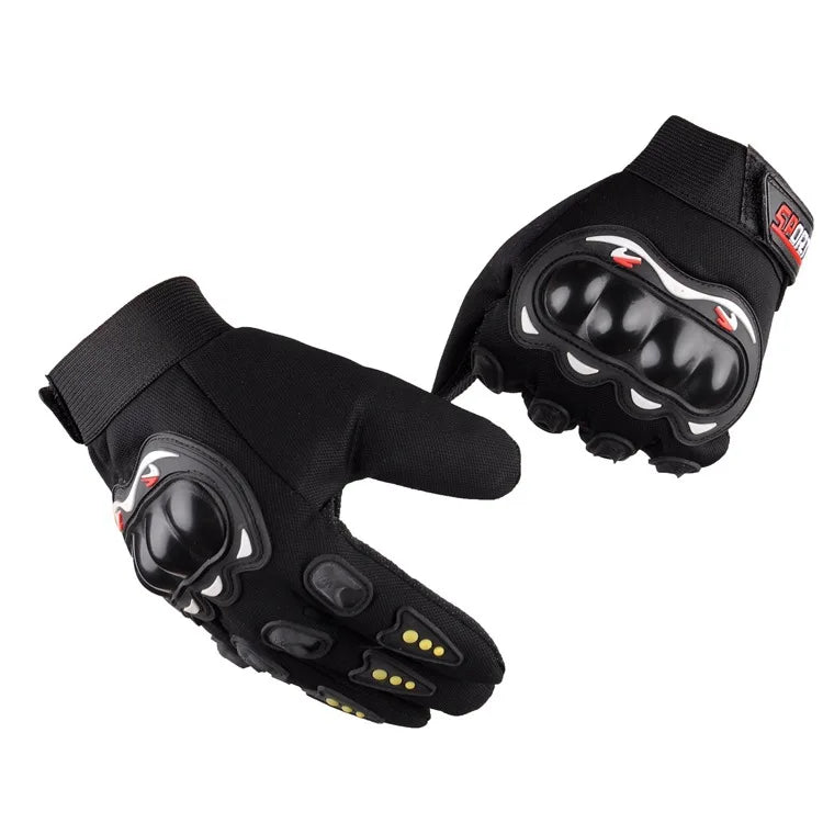 Outdoor Sports Breathable Touch Screen Gloves, pair BikerZoneZ gloves knuckle protection on Tampa Home & Garden Store