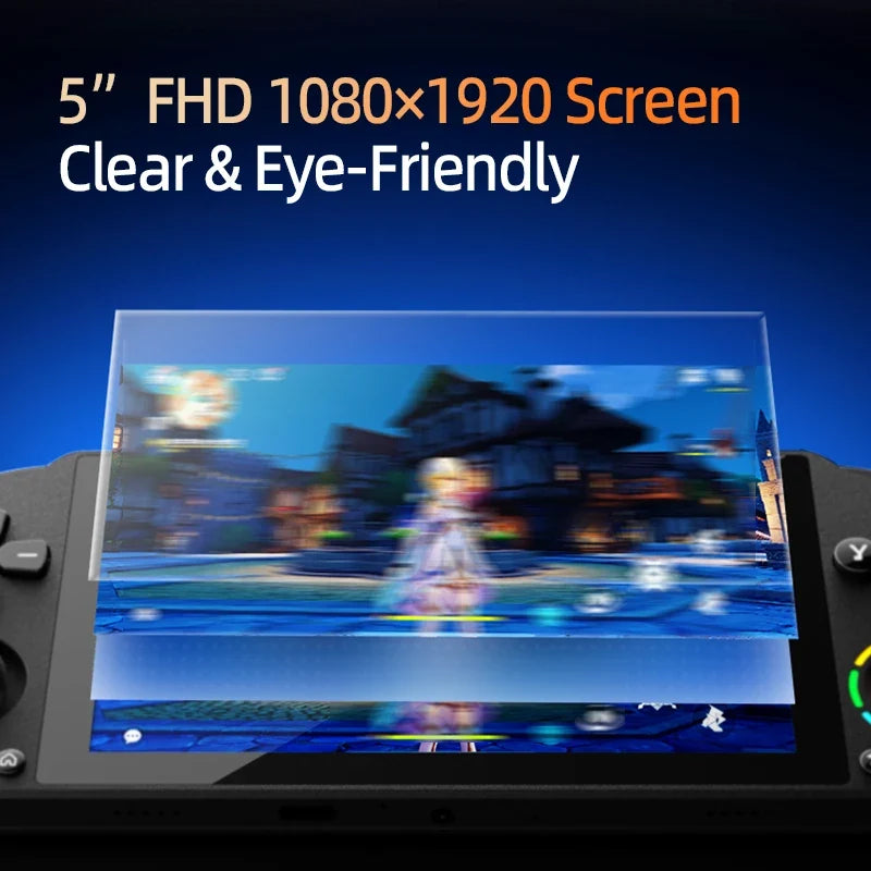 PSK5000 handheld game console FLIPSTYLEZLLC 5.0 inch FHD IPS Xbox/Switch layout 6+128GB on Tampa Home & Garden Store