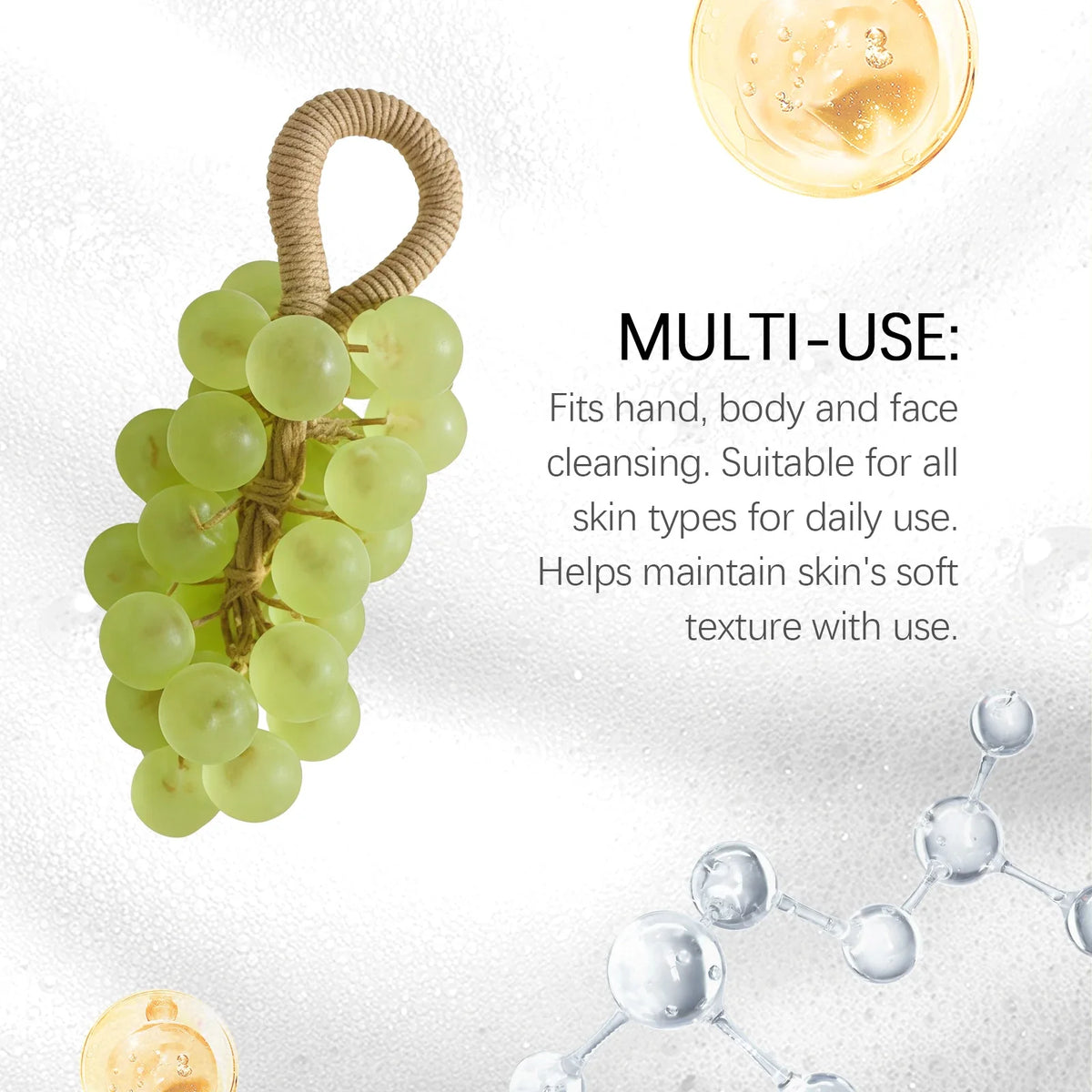 Grape hand soap by Silcy Skin for deep clean and hydrating nourishment on Tampa Home & Garden Store