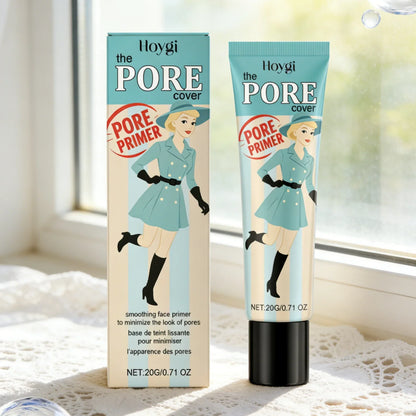 Hoygi Pore Primer tube and box turquoise; oil-absorbing smoothing face primer Silcy Skin on Tampa Home & Garden Store