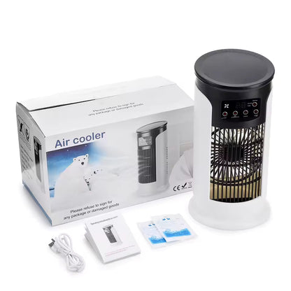 Portable Air Cooler Fan Personal Air Conditioner with Water Tank