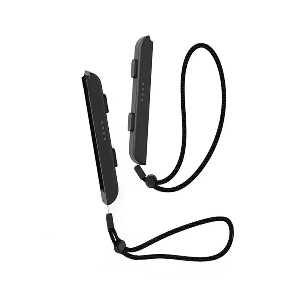 GAMINJA 2pc Switch Joy-Con wrist straps with built-in aluminum alloy lanyard, black on Tampa Home & Garden Store
