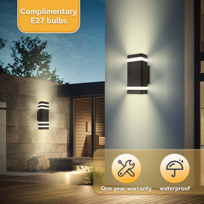 LED Outdoor Waterproof Wall Light | E27 Exterior Porch Stair Lamp Fixture