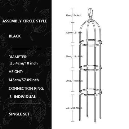 Outdoor Climbing Plant Trellis Garden Support