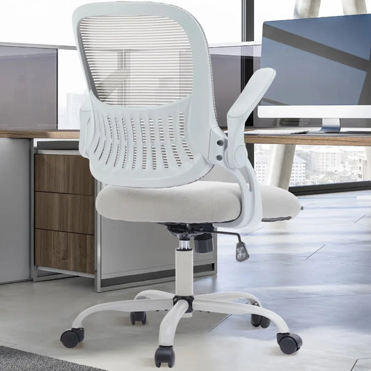Ergonomic Mesh Office Chair Adjustable Armrests Lumbar Support Desk Chair - Tampa Home & Garden Store