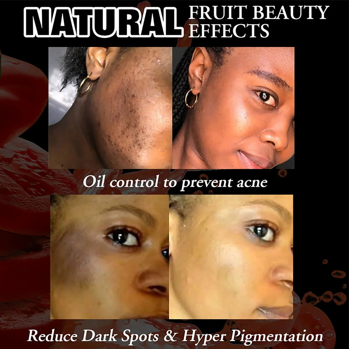 Silcy Skin LKIAE Vitamin C bar soap for facial brightening and dark spot reduction collage on Tampa Home & Garden Store