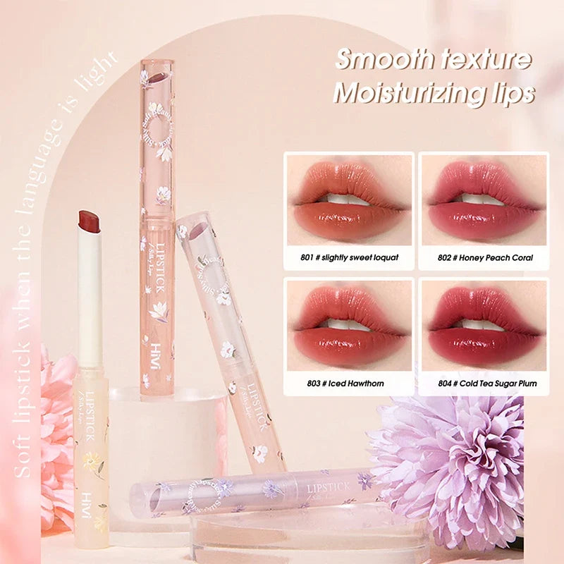 Silcy Skin 8Pcs lipstick kit with peach-to-plum shades long-wearing lip color on Tampa Home & Garden Store