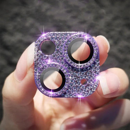Diamond Metal Camera Lens Protector for IPhone