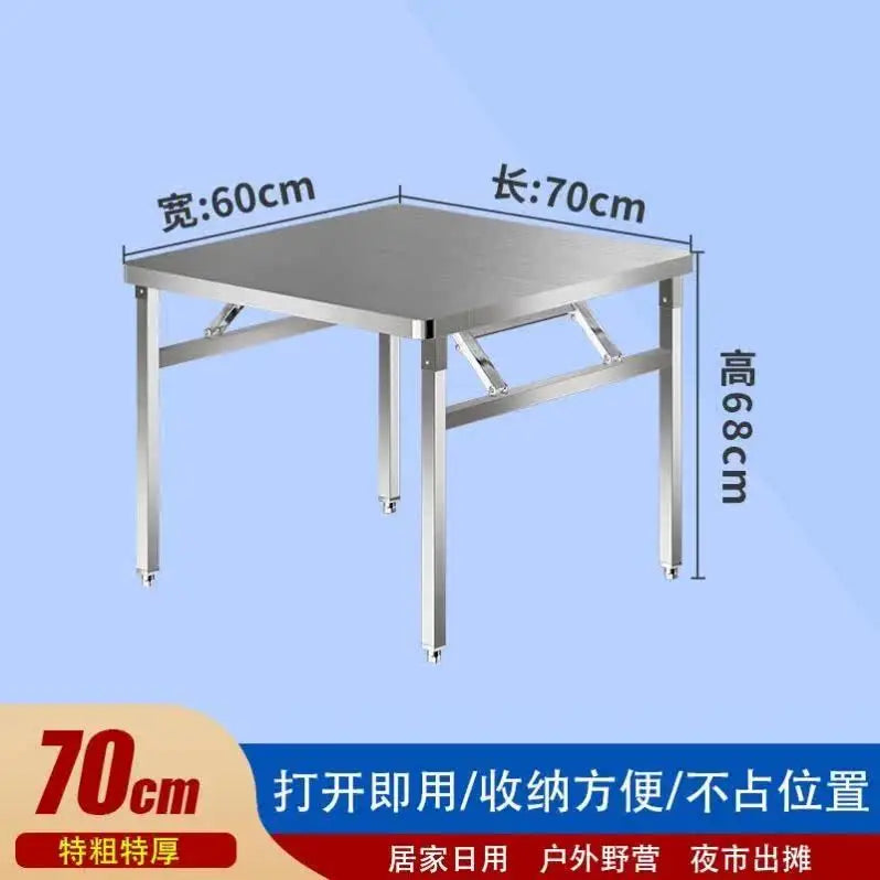 Folding Metal Camping and Picnic Garden Table