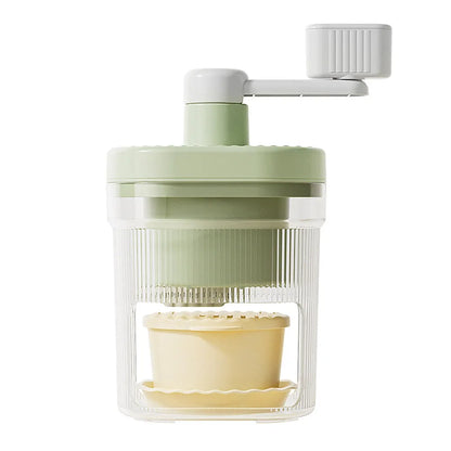 Small Manual Shaved Ice Machine and Compact Tool