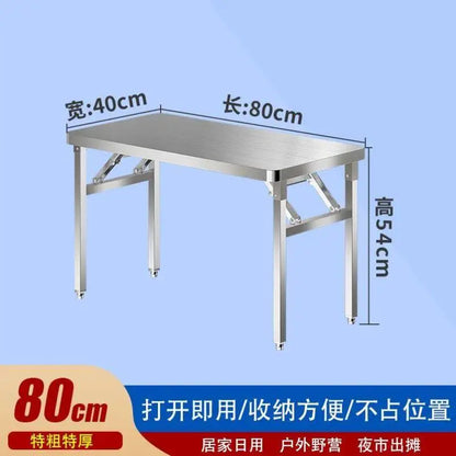 Folding Metal Camping and Picnic Garden Table