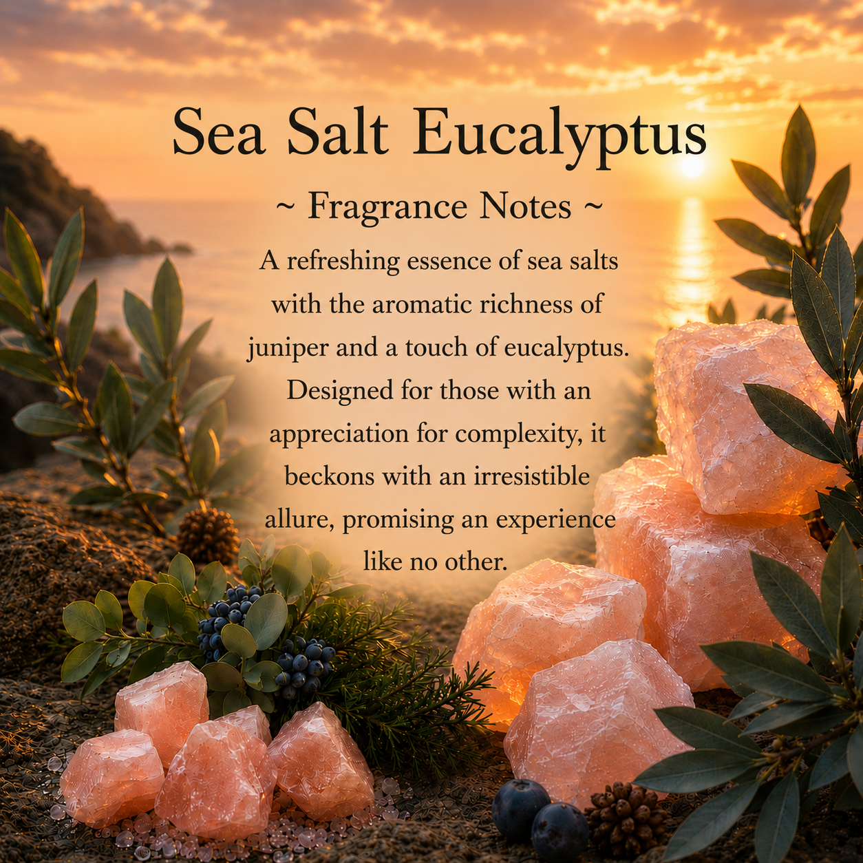 Root Chakra Crystal-Enhanced Premium Coconut-Soy Wax Melts