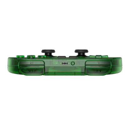 8Bitdo SN30 Pro Bluetooth gamepad with transparent green shell for Switch, MacOS, Android, PC on Tampa Home & Garden Store