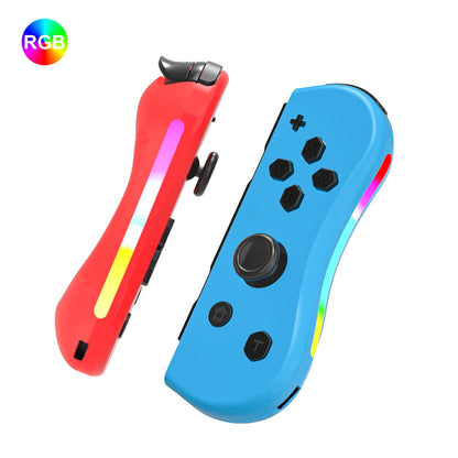 GAMINJA wireless Switch joypad red left grip blue right pad RGB lighting FLIPSTYLEZLLC on Tampa Home & Garden Store