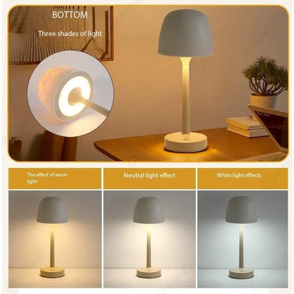 LED Water Ripple Desk Lamp Romantic Night Light Projection Bedroom Couple Gift