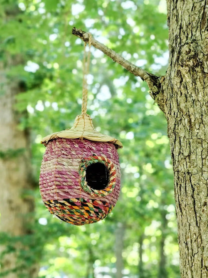 Seagrass & Sari Birdhouse - Acorn - Tampa Home & Garden Store