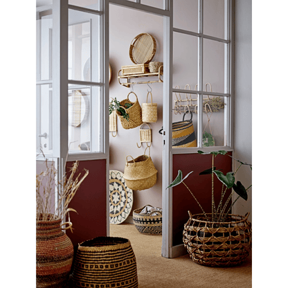 Seagrass Storage Baskets with Handles, Set of 2 - Tampa Home & Garden Store