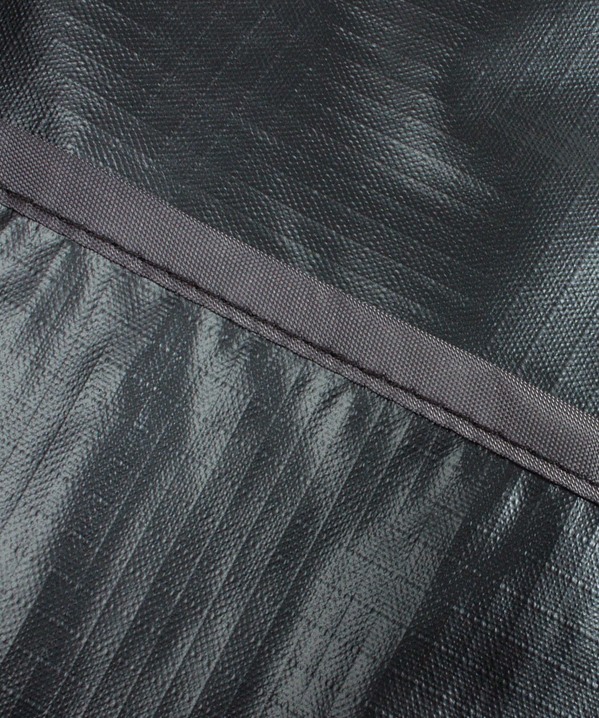 Dining Table Cover dark textured fabric seam 120W x 78D x 32H Shield Outdoor Covers on Tampa Home & Garden Store