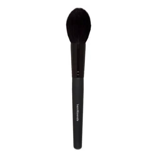 bareMinerals Seamless Shaping Finish Brush makeup brush with black handle and fluffy head on Tampa Home & Garden Store
