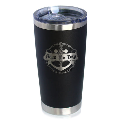 Seas the Day - 20 oz Coffee Tumbler - Tampa soil911.com