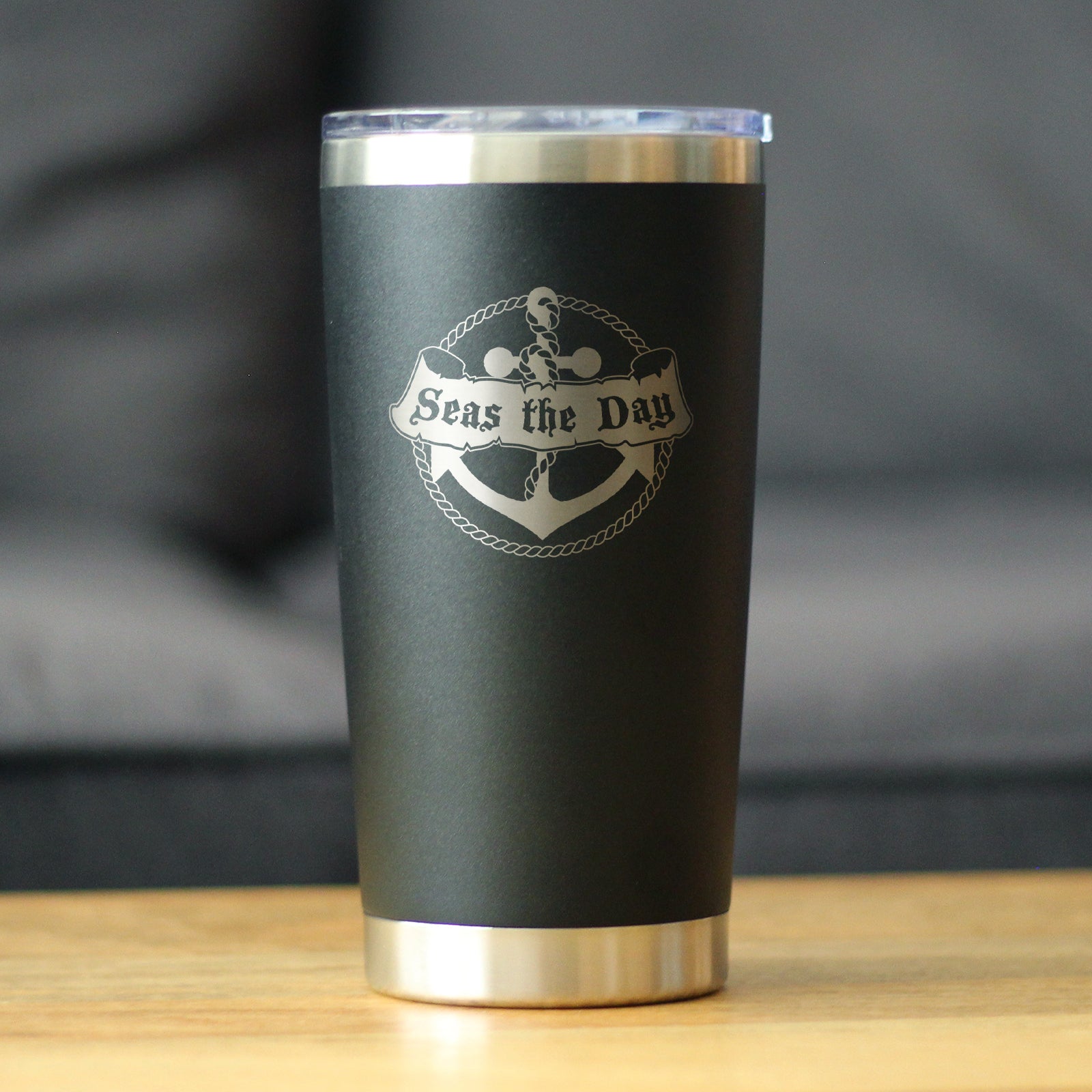 Seas the Day - 20 oz Coffee Tumbler - Tampa soil911.com