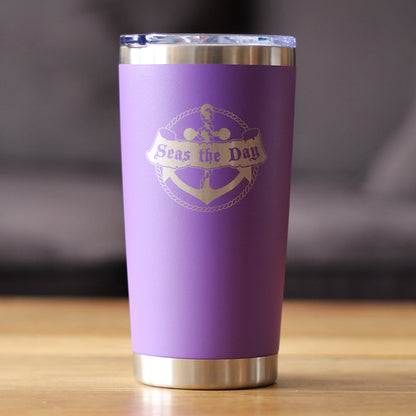 Seas the Day - 20 oz Coffee Tumbler - Tampa soil911.com