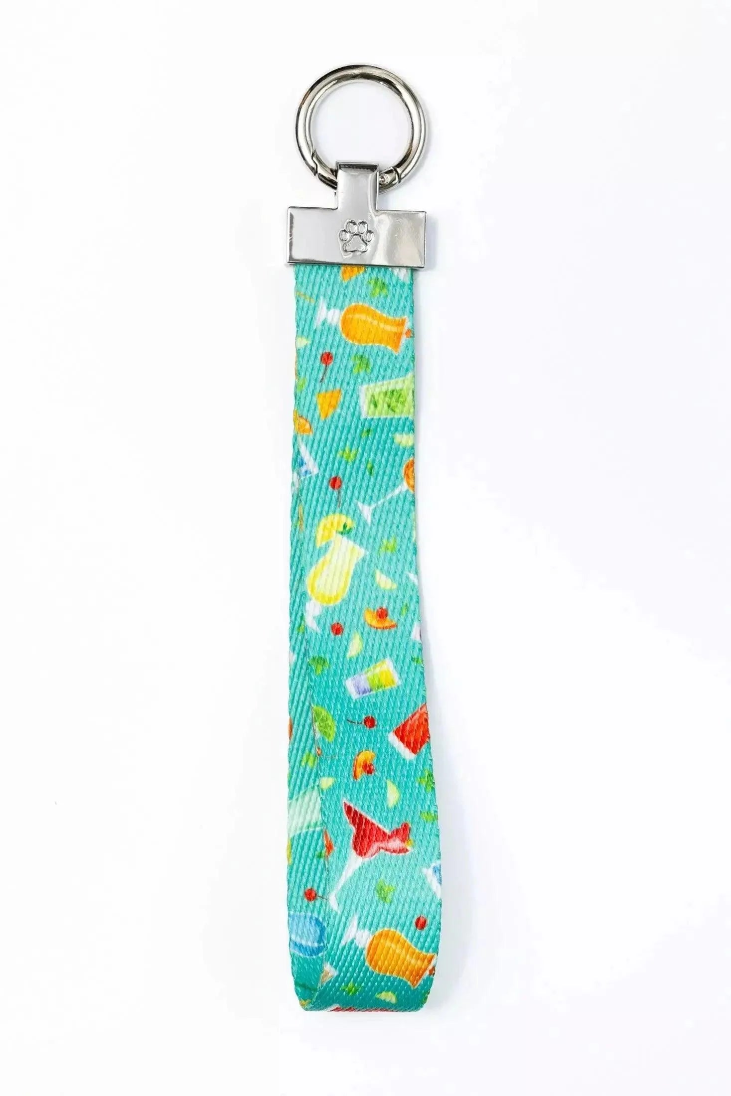 Seaside Sips Wristlet Keychain - Tampa Home & Garden Store