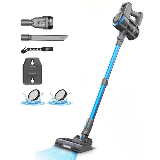 Cordless Upright Stick Vacuum Cleaner 20KPa Lightweight for Carpet Pet Hair - Tampa Home & Garden Store