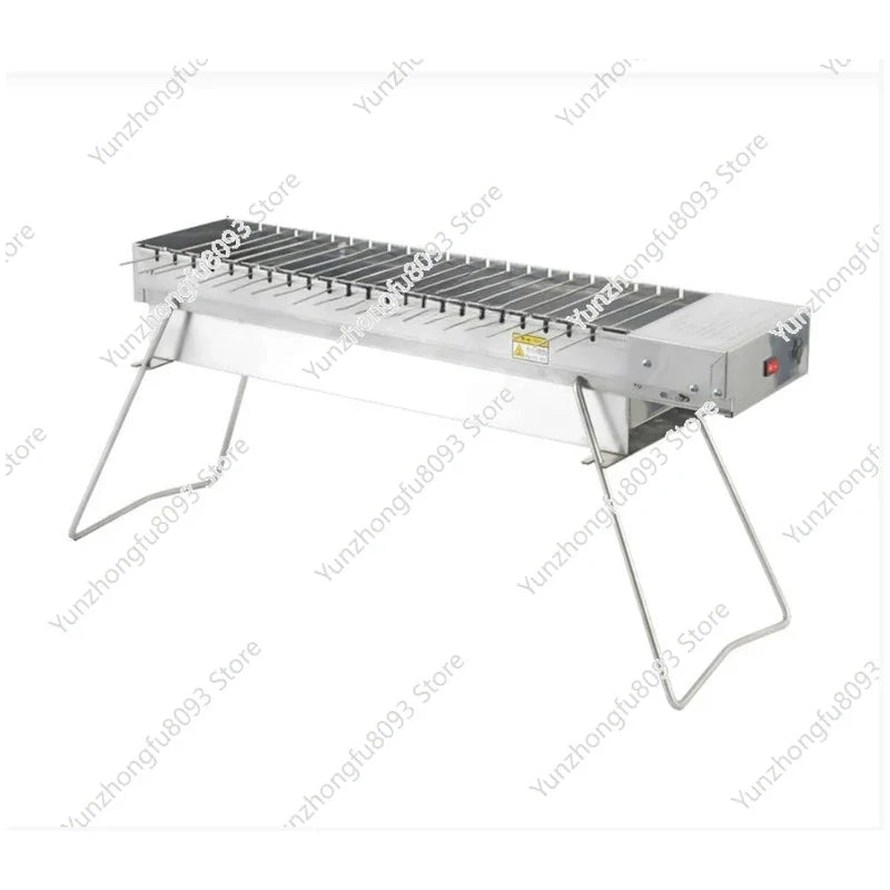 Camping grill rack with automatic flipping, folding stainless steel by FLIPSTYLEZLLC on Tampa Home & Garden Store