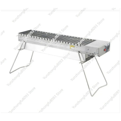 Camping grill rack with automatic flipping, folding stainless steel by FLIPSTYLEZLLC on Tampa Home & Garden Store