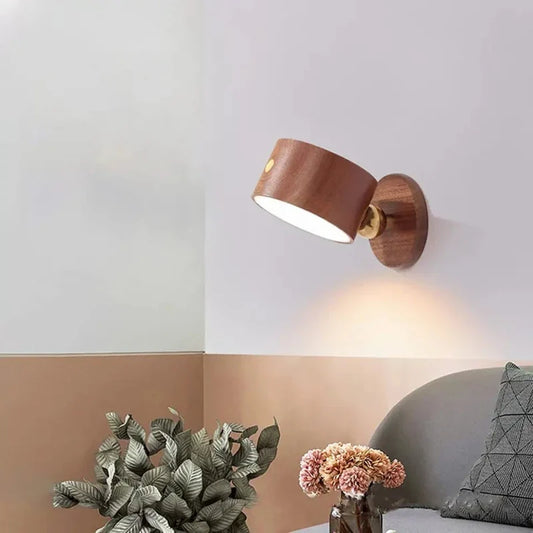 Touch Control Wall Lamp USB Rechargeable Dimmable LED Reading Light Bedroom - Tampa Home & Garden Store