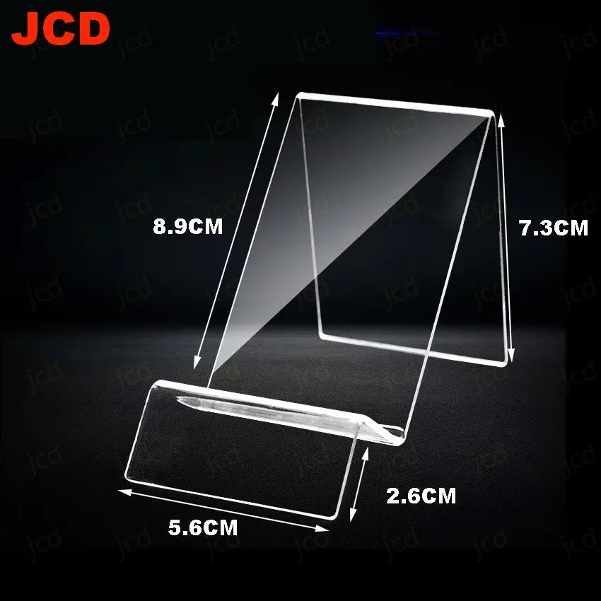 Clear plastic display stand for handheld game consoles GB/GBC/GBA/SP/DS/3DS/PSP/PSV on Tampa Home & Garden Store