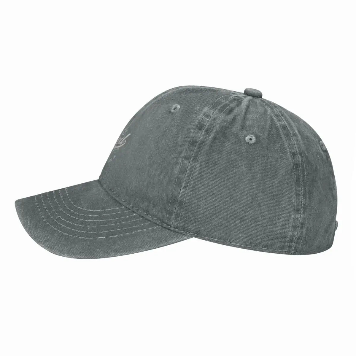 Retired Caps baseball cap gray washed denim BikerZoneZ brand on Tampa Home & Garden Store