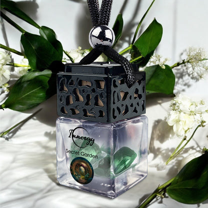 Secret Garden Crystal-Enhanced Oil Diffuser, Car Air Freshener, 8ml - Tampa Home & Garden Store