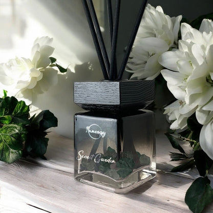 Secret Garden Crystal-Enhanced Reed Oil Diffuser, 100ml - Tampa Home & Garden Store