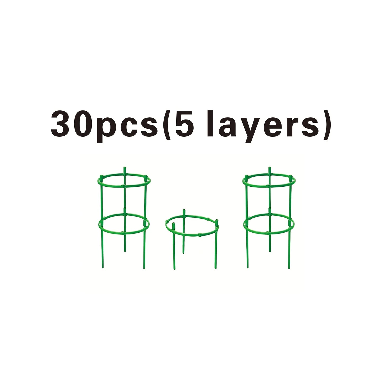 Lightweight Green Plant Climbing Frame and Grid