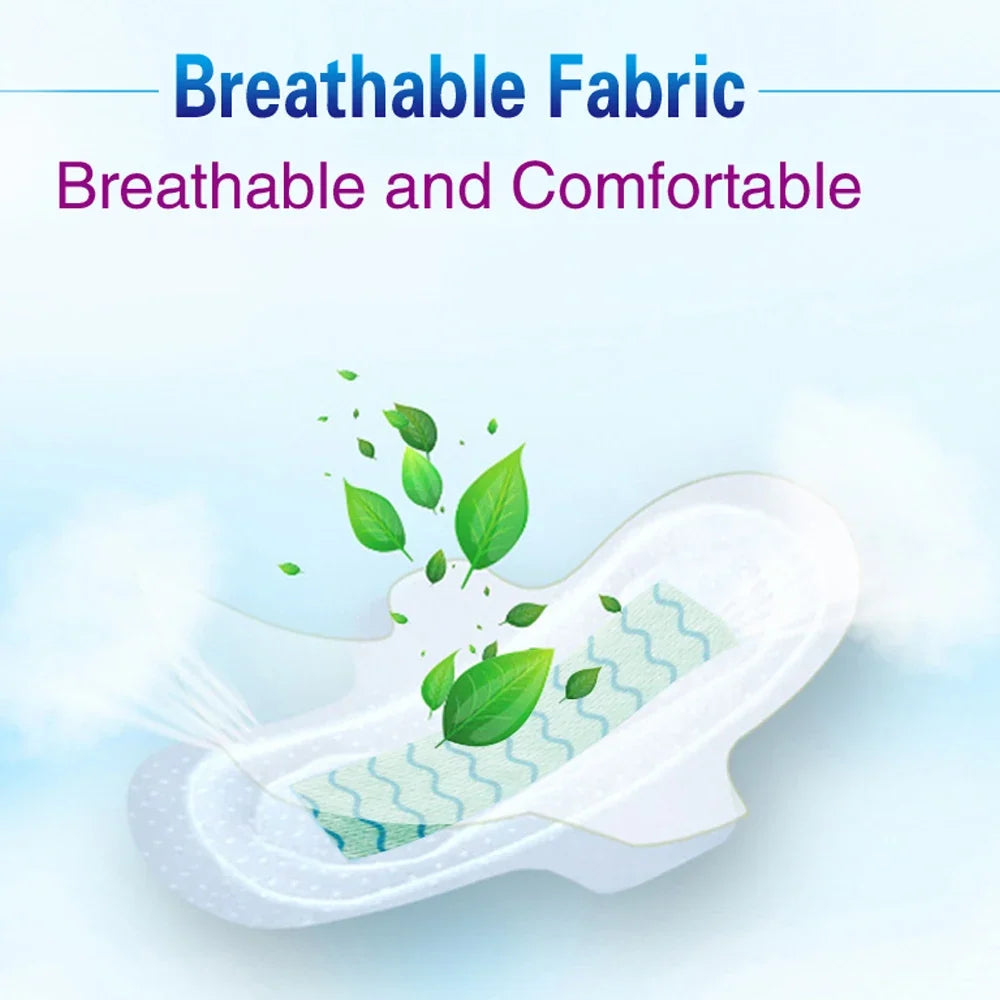 Silcy Skin Anion sanitary pads 90pcs/3pack white pads with breathable fabric on Tampa Home & Garden Store
