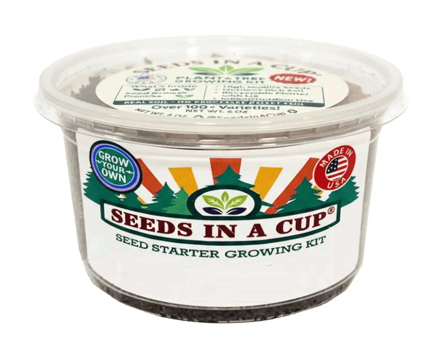 Seeds In A Cup®: Entire Garden in a Box- Choose 5 Pack! - Tampa Home & Garden Store