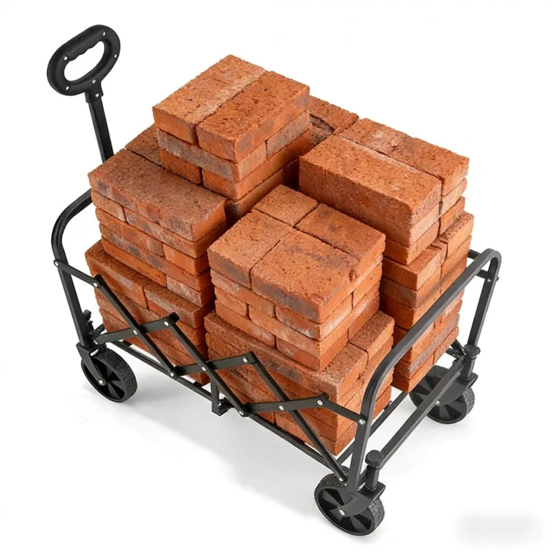 Small Folding Cart for Picnic and Garden Use