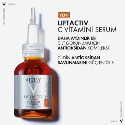 Vichy Liftactiv 15% Vitamin C Serum bottle, amber glass with white label, 20ml on Tampa Home & Garden Store