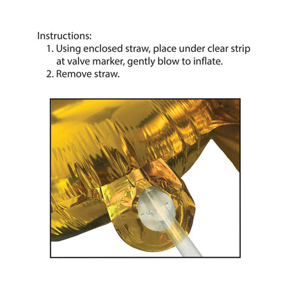 Self-Standing 26 Inch Balloon - Number "3" - Tampa Home & Garden Store