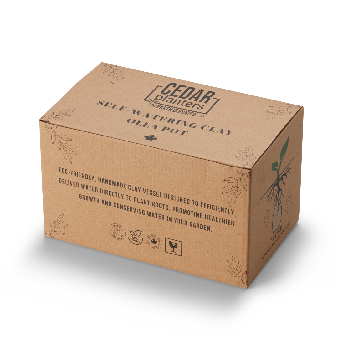 Self-Watering Clay Olla Pot - Tampa Home & Garden Store