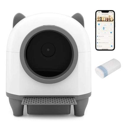 Self Cleaning Litter Box with App Control