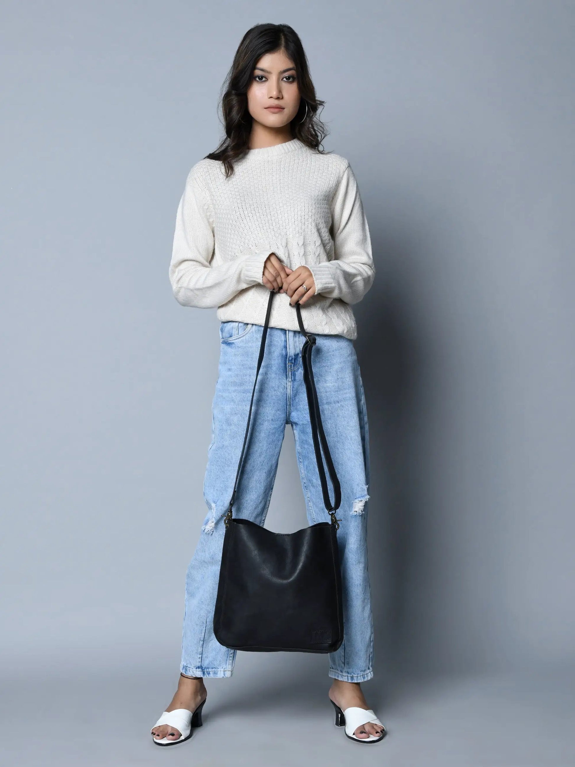 Serenity Everyday Crossbody Sling, Black - Tampa Home & Garden Store