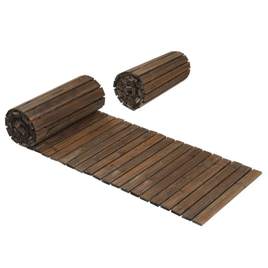 12 Ft Wooden Garden Pathway Outdoor Walkway