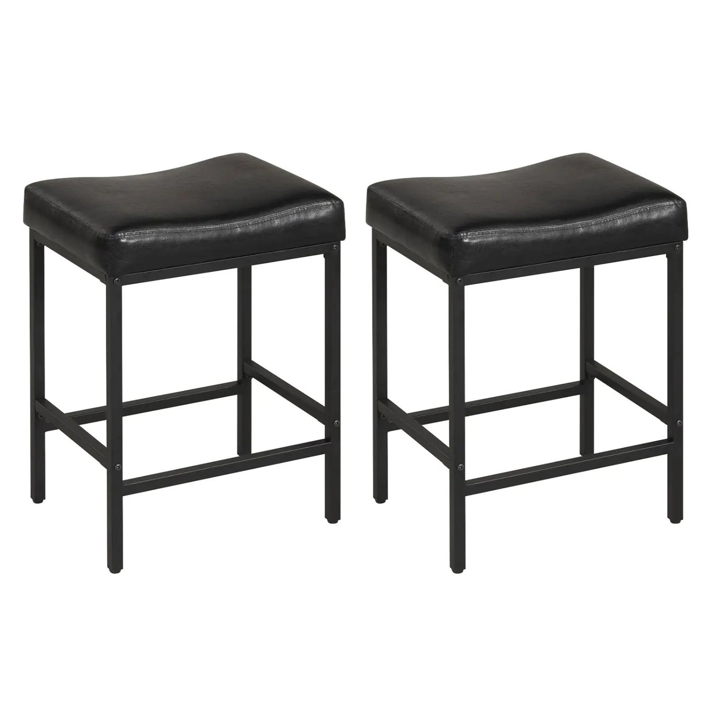 Set of 2 25 Inch Counter Height Bar Chairs