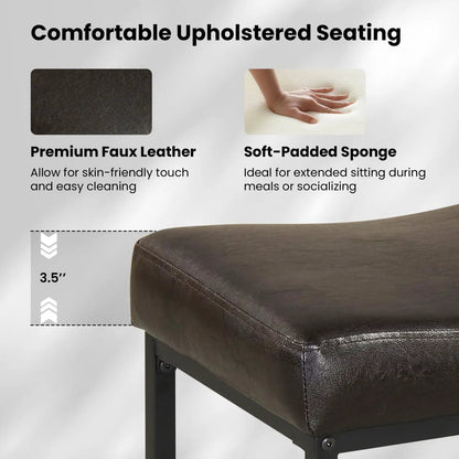 Set of 2 25 Inch Counter Height Bar Chairs
